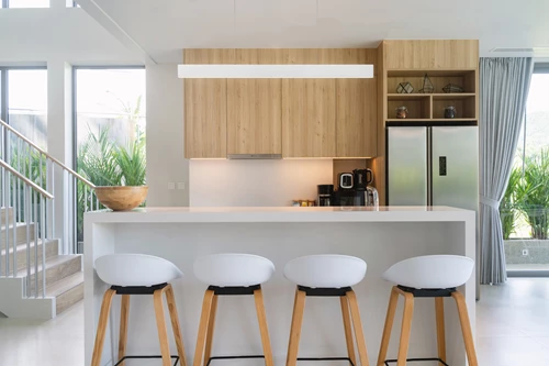 Lucide RAYA LED - Pendant light - LED Dim. - 1x36W 2700K - White - atmosphere 1